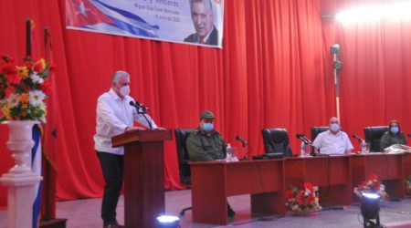 Preside Díaz-Canel Pleno Extraordinario del Partido en Cienfuegos