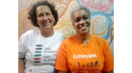 Olimpia y Liana: las banderas del amor