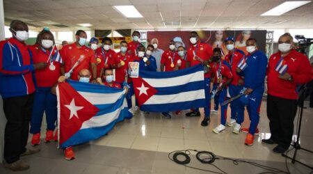 En Cuba, delegación olímpica: Cada actuación fue un derroche de cubanía, afirma Díaz-Canel