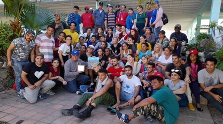 Jóvenes cienfuegueros en Pinar del Río: Compartir trabajo y certezas