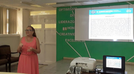 Humor gráfico en Convención Internacional de Universidad de Cienfuegos