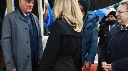 Llegó Díaz-Canel a Moscú