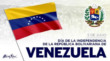 Cuba felicita a Venezuela por el aniversario de su independencia