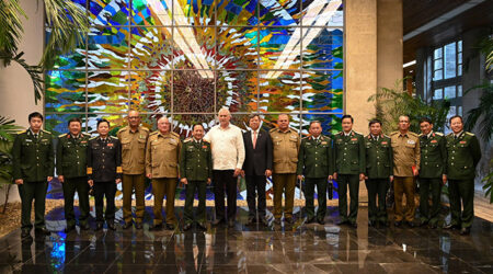 Recibió Díaz-Canel al coronel general Trinh Van Quyet