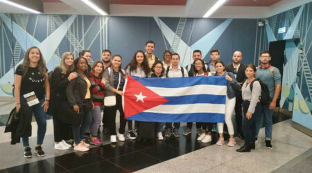 Joven cienfueguera participó en el evento de la Academia de Ciencias de Rusia