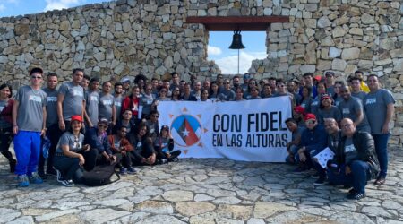 Inició ruta histórica con Fidel en las alturas