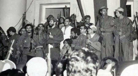 La luz de la Caravana de la Libertad en Cienfuegos