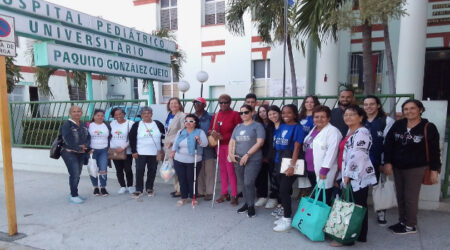 Entregan donativo a Hospital Pediátrico de Cienfuegos