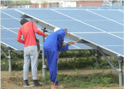 Indetenibles las faenas en parque solar fotovoltaico de Mal Tiempo, en Cienfuegos