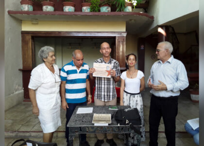 Efectúan historiadores de Cienfuegos Jornada Violeta Rovira In Memoriam