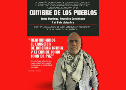 Convocan a Cumbre alternativa de los Pueblos