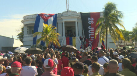 Rechazan cienfuegueros intervención yanqui en Venezuela