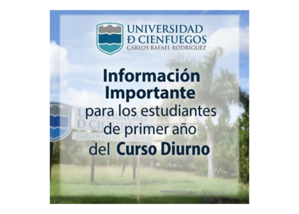 Información Importante para los Estudiantes de Primer Año