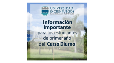Información Importante para los Estudiantes de Primer Año