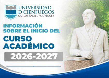 INICIO DEL CURSO ACADÉMICO 2026-2027